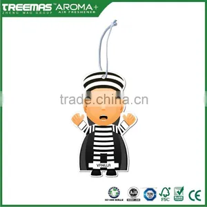 Merry Christmas Hanging Paper Car Air Freshener With Lemon Fragrance thumbnail-3