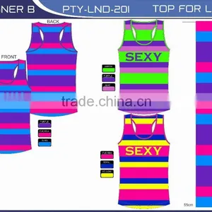 Dazzle Colour Stripe Fashion Vest thumbnail-1