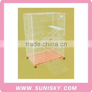 Plastic Powder Coating Wire Mesh Cat Cage thumbnail-1