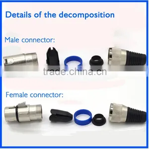 Good Sound Xlr 3 Connectors Microphone Cable thumbnail-4