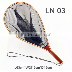 Excellent Cheap Wooden Trout Landing Net thumbnail-1