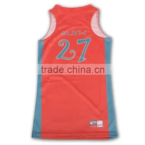 100%polyester Racer Back Sublimated Wholesale Netball Uniforms thumbnail-2