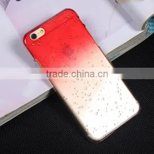 4.7 Inch Mobile Phone Accessory Ultra Thin Clear Crystal 3d Water Rain Drop Phone Case Back Cover For IPhone 5 6 6 Plus thumbnail-3
