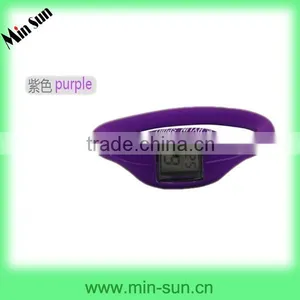 New Product Silicone Pedometer Watch With Calorie Counter thumbnail-1