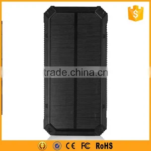 Hot Sale in Amazon Waterproof 12000mAh Solar Mobile Charger thumbnail-4