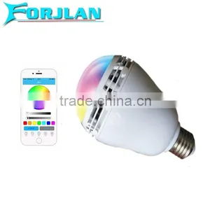 App Control Rgb Best Quality Bluetooth Led Bulb Speaker Bluetooth Bulb Lamp thumbnail-4