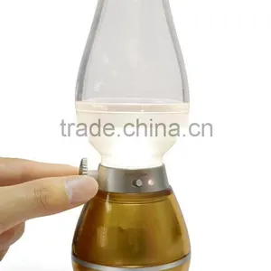 Colorful Wireless Blowing Control Kerosene Oil Desgin LED Lamp thumbnail-3