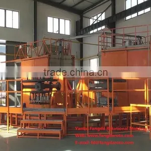 FD3-3100 Rotational Molding Machine, Carousel Rotomolding Machine, Plastic Product Making Machine thumbnail-1