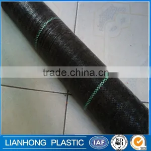 Heavy Duty Anti-weed Fabric Membrane, China Anti-UV Plastic Woven Geotextile Weed Barrier , Weed Control Membrane 2mx50m thumbnail-4