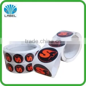 2015 Hot Sale Cheap Label Roll , Custom Logo Sticker With Pantone Color thumbnail-3