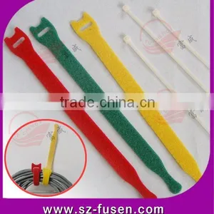 T Shape Magic Tape Cable Tie/nylon Magic Tape Cable Tie thumbnail-1