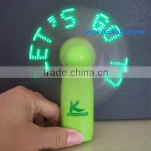 Customize Promotion Gifts Mini LED Message Fan With Handheld and Hanging Design thumbnail-4