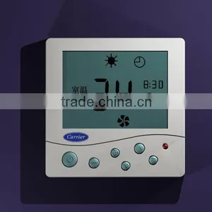 OEM Colorful Wall-mounted Thermostat With Button and Small LCD thumbnail-1