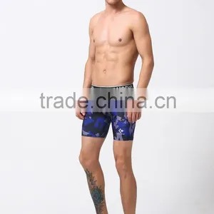 High Elastic Camo Mens Compression Shorts Base Layer Sports Fitness Running Soccer Football Shorts thumbnail-2
