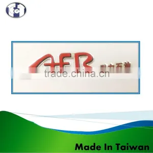 Promotional Car Sticker Aluminum Alizarin Amaranth Cute Metal Epoxy Sticker thumbnail-1