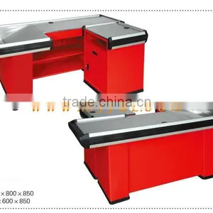 MJY-SF-CC16 Fashionalbe Supermarket Checkout Counter thumbnail-1