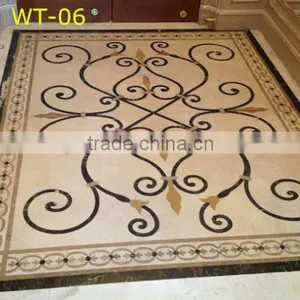 WT-06 China High Quality Water Jet Marble Floor Patterns thumbnail-1