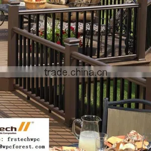 High Durable Wpc Fencing Handrails for Outdoor Steps thumbnail-2