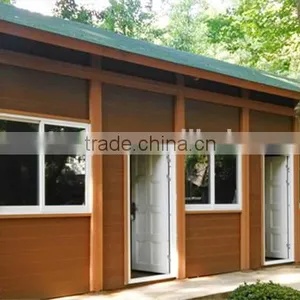 FRSTECH WPC STOCK CO LTD Tiny House 12 Square Meter Waterproof Anti-UV Stylish WPC House Fire Wood Logs Latvia thumbnail-1