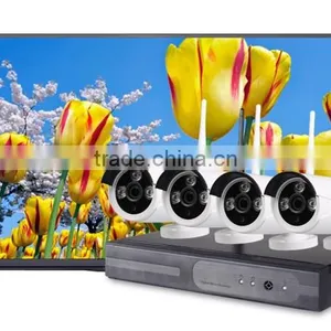 Wireless NVR Kit P2P 720P HD Outdoor IR Night Vision Security IP Camera WIFI CCTV System thumbnail-1