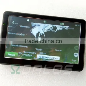 7 Inch HD Screen CPU 800MHZ FM 128MB 4GB 2016 Maps Muli-languages Car GPS Navigation thumbnail-5