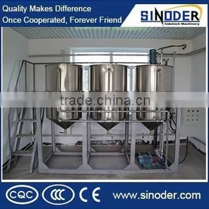 Supply Cooking Oil Refinery /mini Crude Oil Refinery for Food Oil Industry thumbnail-1