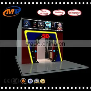 Woo!! 2014 Long Awaited 5d Motion Simulator Game Machine/5D Cinema Including the Outside Cabin/box in China thumbnail-4