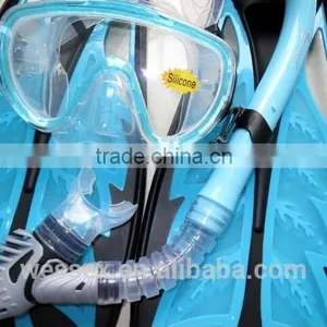 Cozy Diving Fins,diving Mask and Snorkel,silicone Diving Learning Equipment thumbnail-4