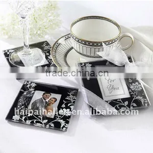 Personalized Glass Coasters With Photo Inserts for Wedding thumbnail-1