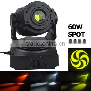 Stage Moving Head Lights 75w 8 Color 7 Rotation Gobo Spot Moving Head 3 Facet Prism thumbnail-1