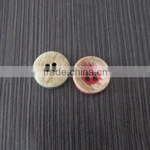 Special Technich Made Wooden Color Plastic Button thumbnail-5