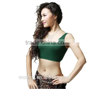 Wuchieal Belly Dance Modal Top With Straps in 5 Colors thumbnail-3