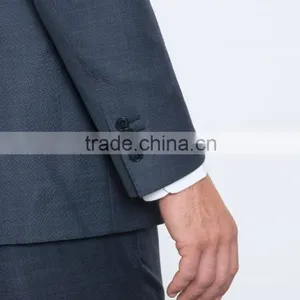 Wholesale Cheap High Quality Custom Made Slim Fit Man Business Suit for Man Supplier's Choice thumbnail-4