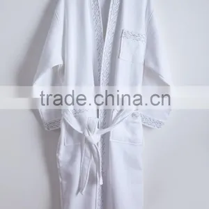 Waffle Bathrobe Kimono Robe Waffle Mens Bathrobe thumbnail-1