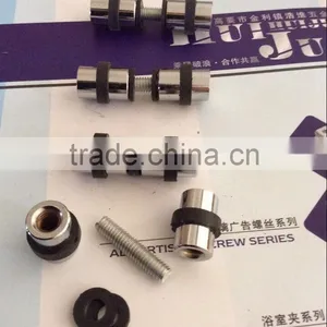 HJ-187 Made in China Stainless Steel Glass Clamp Support/Wholesale Quality Glass Clamp Support thumbnail-2