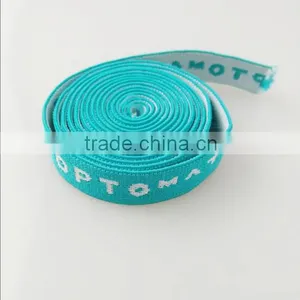 Eco-Friendly Custom Logo Polyester Rubber Band Jacquard Elastic Webbing thumbnail-2