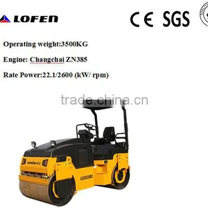 Lonking CDM5035DC 3.5ton Hydraulic Double Drum Vibratory Road Roller thumbnail-1
