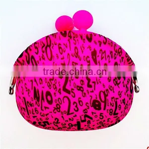 Candy Colors Silicone Waterproof Bag/silicone Purse and Bag/silicone Make up Bag thumbnail-1