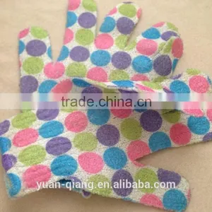 Skin Care Exfoliating Round Dots Body Bath Glove thumbnail-2