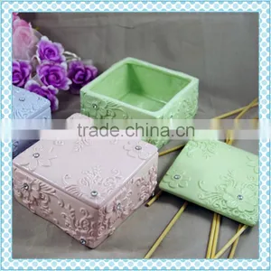 Home Decoration Morden Custom Ceramic Jewelry Packaging Box thumbnail-2