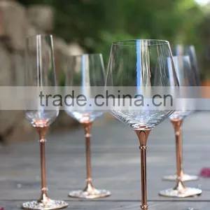Glassware Manufacturer Handmade Glass Small Red Colour Wine Glass Cup, Beer Mug for Party Decoration thumbnail-4
