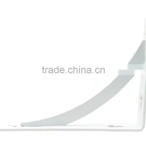 White Triangle Metal Shelf Brackets 5 Sizes Available to Meet Different Sizes of Shelves thumbnail-1