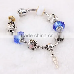 Fashion Blue Beads Jewelry Manufacturers Bracelet Accessories for Women thumbnail-4