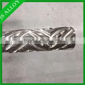 Jinsheng/stainless Steel Screw Barrel/ Parts for PVC/ABS Plastic Extruder Machines thumbnail-1