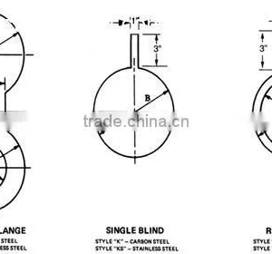 ASME B16.48 Spectacle Blind Flange thumbnail-1