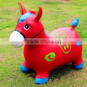 PVC Inflatable Toys Style Plastic Animal Toy for Kids Skip Animal Toys/ Jumping Horse thumbnail-6