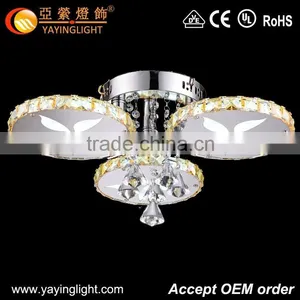 LED Crystal Light Modern Minimalist Bedroom Restaurant Ceiling Lamps thumbnail-1