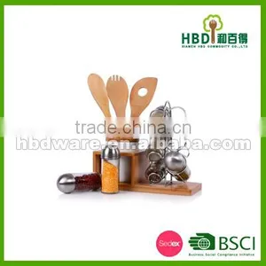 Spice Jar With Utensil Holder Wholesale thumbnail-6