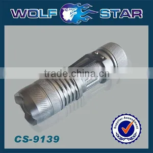 Aluminium Zoomable CREE Mini Clip Flashlight thumbnail-1