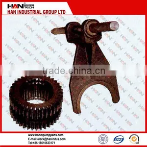 STIEBEL 4496 Transfer Case Shaft Fork and Gear SANY Concrete Pump Parts thumbnail-4